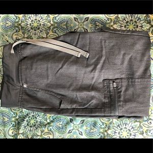 Figs scrub graphite jogger small petite